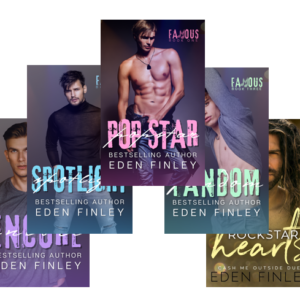 Famous Series package option (books 1-4) plus Rockstar Hearts